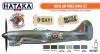 Hataka HTK-CS07 ORANGE LINE – Royal Air Force paint set 6x17